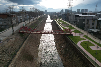 Bursa Yıldırım’da Deliçay Deresi’nin dönüşümü tamamlandı