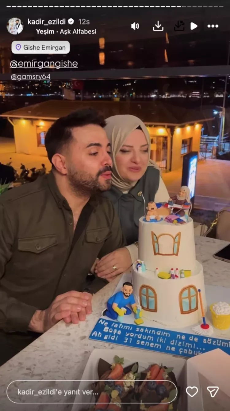 Fenomen çiftten sevindiren haber: Kadir Ezildi baba oluyor!-Bursa Hayat-2