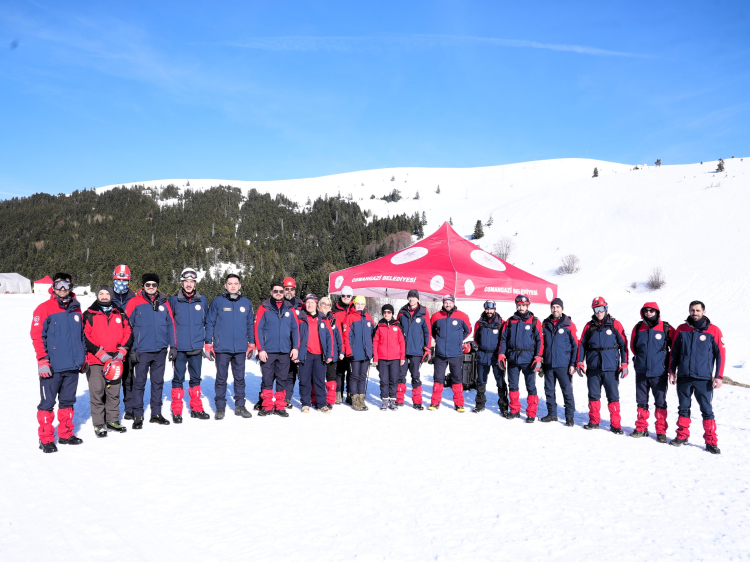 Uludağ’da çığ tatbikatı: Osmangazi Arama Kurtarma Ekibi sahada!-Bursa Hayat-5