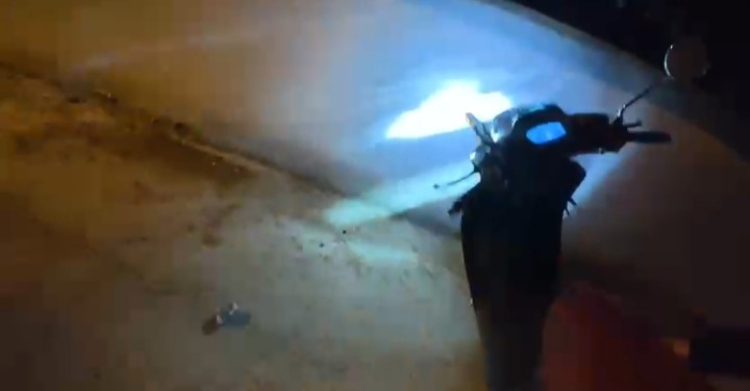 Bursa’da anne ve oğlun motosiklet macerası güldürdü!-Bursa Hayat-2