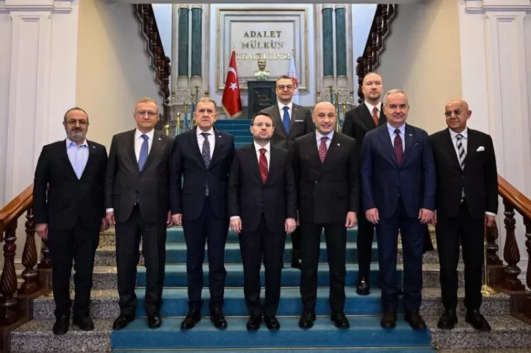 Adalet Bakanı Akın Gürlek, TİM heyetini kabul etti-Bursa Hayat-2