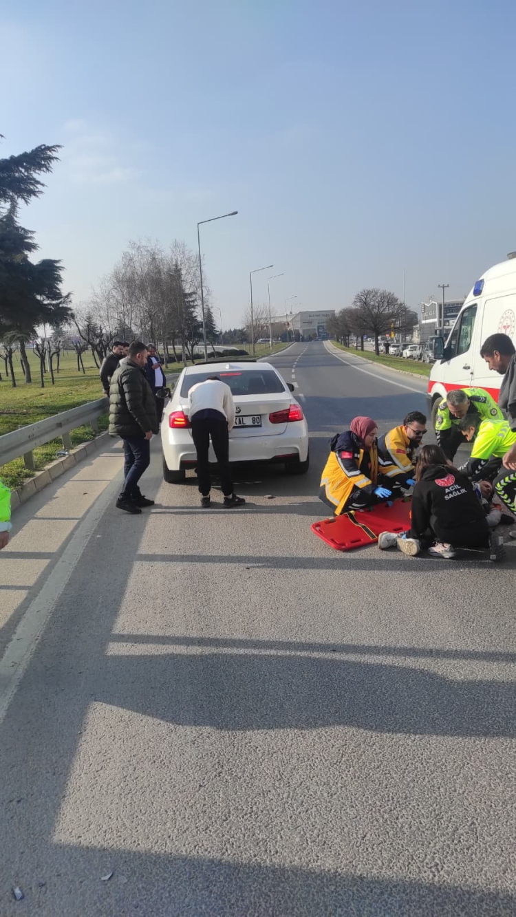 Bursa’da korkutan çarpışma: Ağır yaralı genç hastaneye kaldırıldı!-Bursa Hayat-2