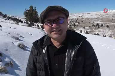 Toroslar ‘da obruklar karla doldu