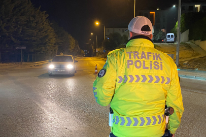 Bursa'da güvenli bayram için trafik denetimi