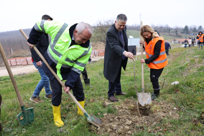 Nilüfer’de 225 fidanla “Umut Ormanı” kuruldu