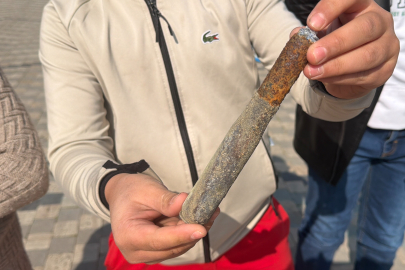 İznik Gölü kıyısında şaşırtan buluntu: Çocuklar paslı mühimmat buldu!