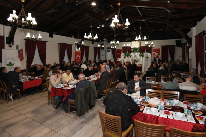 Başkan Erkan Aydın Rumeli camiasıyla gönül sofrasında buluştu