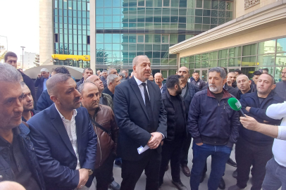 Bursa’da özel halk otobüsçüleri isyanda! Belediye önünde haklarını istediler