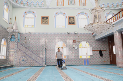 Osmangazi’de camilerde hijyen seferberliği başladı