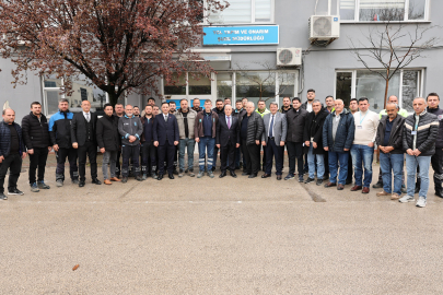 Başkan Bozbey’den BUSKİ Genel Müdürlüğü’ne ziyaret