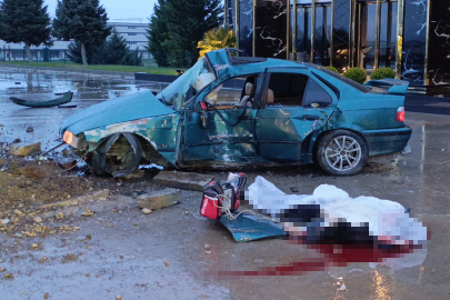 Bursa'da feci kazada can kaybı! Güvenlik kamerası görüntüleri ortaya çıktı