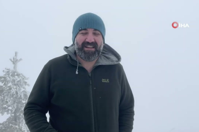 2 bin rakımlı dağlarda kar ve çiğdemler bayram tatiline renk kattı