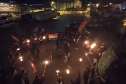 Bursa’da bahar ve bayram bir arada kutlandı: Siyasi flamalar ise tartışma yarattı!