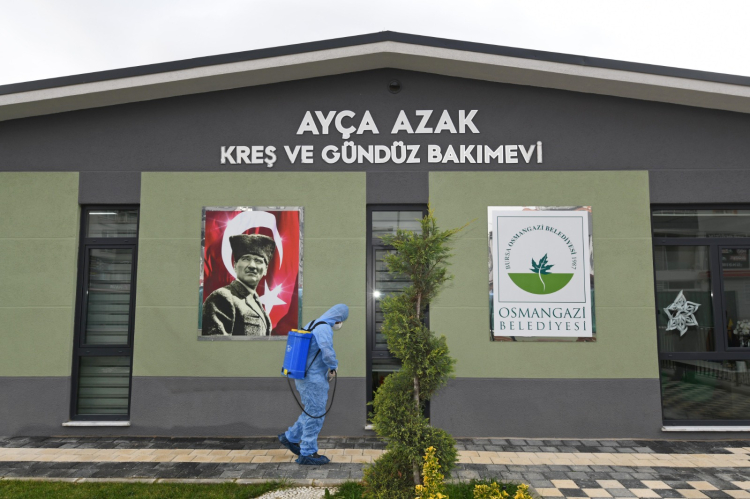  Osmangazi’de kreşlerde hijyen ve sağlık önlemleri artırıldı-Bursa Hayat-2