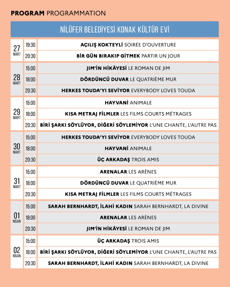 Bursa’da Frankofon Film Festivali, kadın temasıyla başlıyor-Bursa Hayat-2