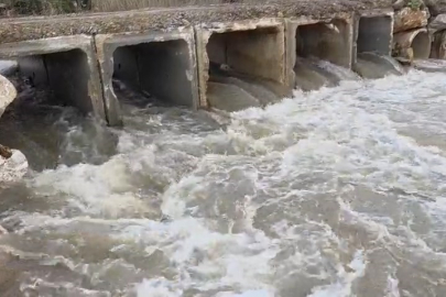 Yağışlar Karasu Deresi’ne can verdi