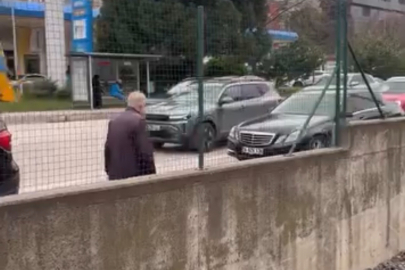 Bursa'da trafikte paniğe sebep olan olay