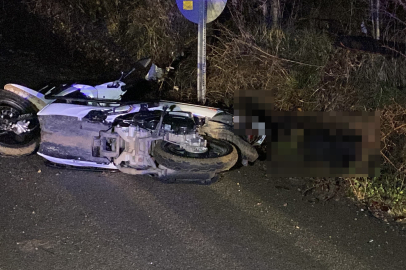 Bursa’da kontrolden çıkan motosiklet ölüm getirdi!