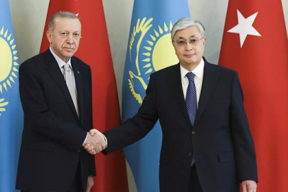 Türkiye-Kazakistan ilişkilerinde yeni adımlar! Erdoğan ve Tokayev görüştü