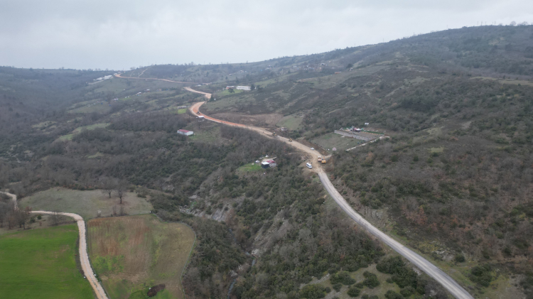 Kestel’de yol genişletme ve asfaltlama çalışmaları devam ediyor!-Bursa Hayat-2