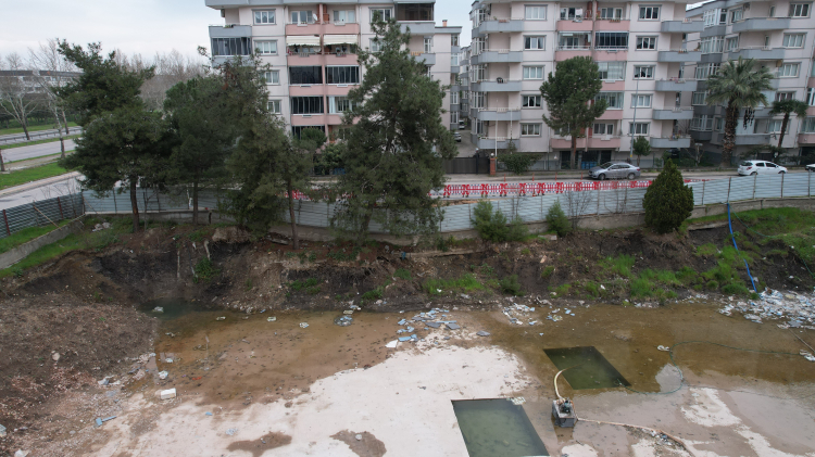 Nilüfer Belediyesi, çöken yol için acil müdahale etti!-Bursa Hayat-5
