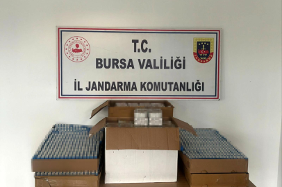 Bursa’da kaçak sigara baskını! On binlerce paket ele geçirildi