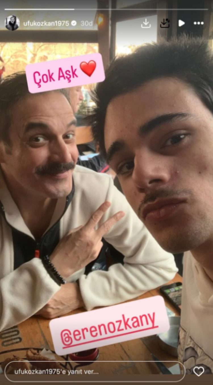 Ufuk Özkan normal hayatına döndü, oğluyla pozunu paylaştı! -Bursa Hayat-2