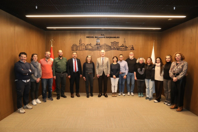 Erasmus projesi kapsamında İspanyol misafirler İnegöl’de!