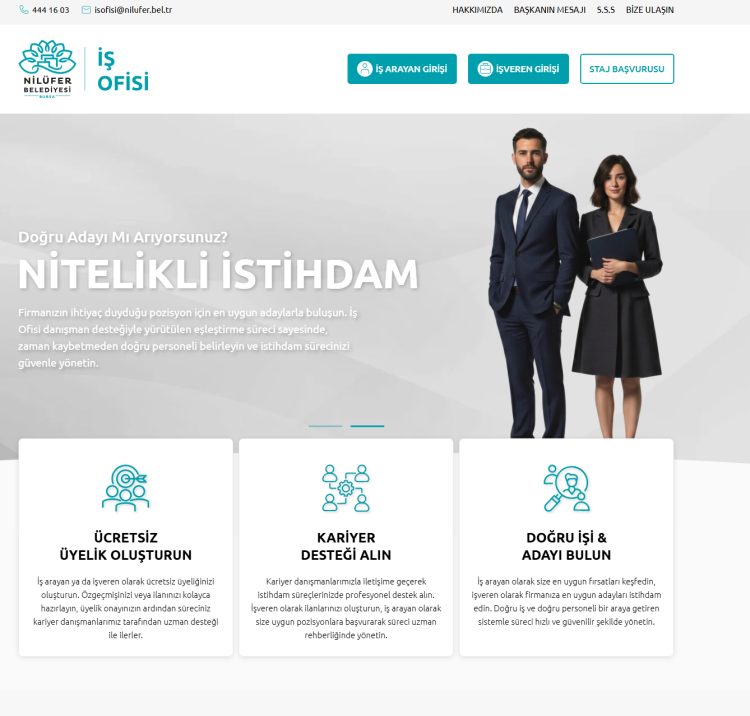 Nilüfer’de istihdam artıyor! İş ve Meslek Edindirme Bürosu dijitalleşti-Bursa Hayat-2