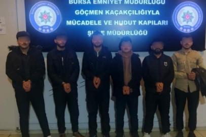 Bursa’da göçmen kaçakçılığı operasyonu: 3 ilçede eş zamanlı baskın