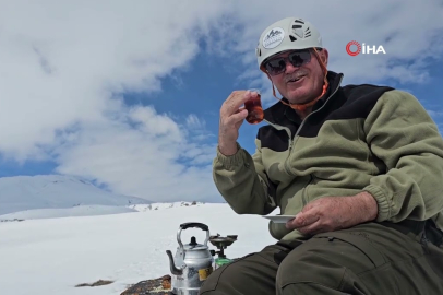 Süphan Dağı’nda dağ havası ve kahve keyfi buluştu!