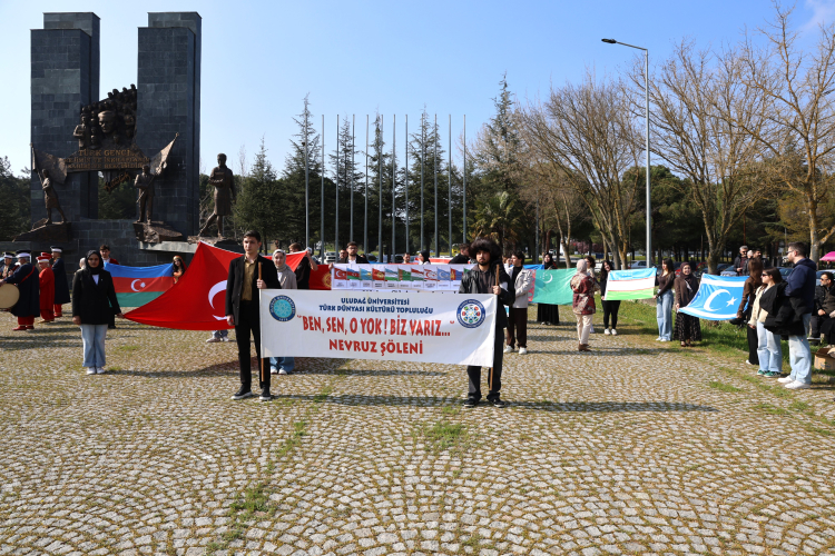 BUÜ’de Nevruz kutlamaları! Mehter eşliğinde kortej ve üst düzey katılım -Bursa hayat-3