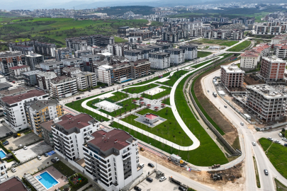 Bursa'da 20 bin metrekarelik Balkan Bölge Parkı'nda sona doğru