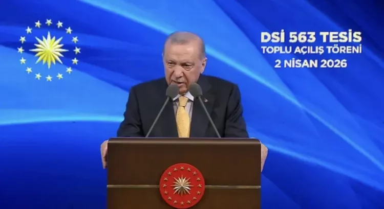 Cumhurbaşkanı Erdoğan’dan su ve yatırım vurgusu! 563 tesis hizmete açıldı-Bursa Hayat-2