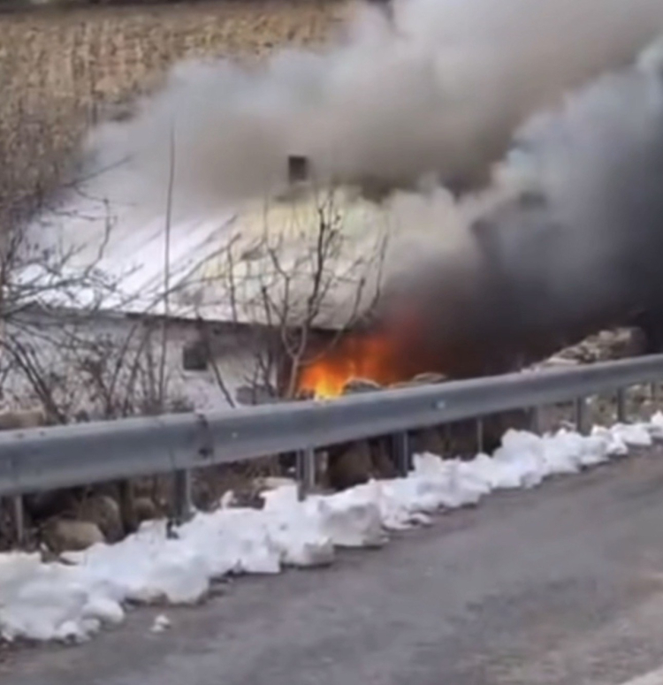 Bursa’da bağ evini alevler sardı!-Bursa Hayat-2