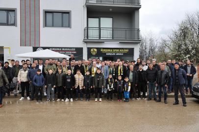 Başkan Bozbey'den gençlere söz: İnegöl'e modern futbol sahası geliyor