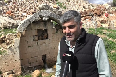Gaziantep’te tarihi çeşmeler yıllar sonra yeniden suya kavuştu!