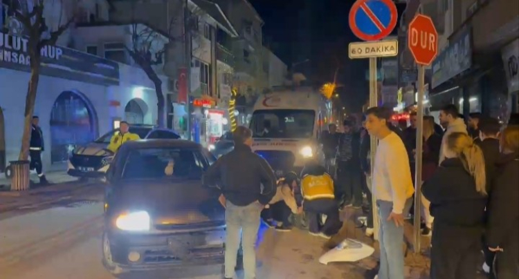 Bursa’da otomobil ve motosiklet kazaya karıştı! -Bursa Hayat-3