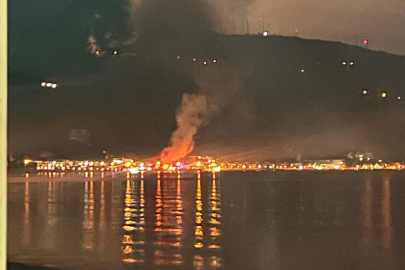 Bursa'da korkutan yangın: İşletme kullanılamaz hale geldi