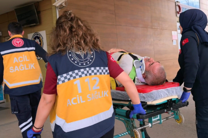 Bursa’da mobilya atölyesinde çatı çöktü: Usta 4 metreden düştü!