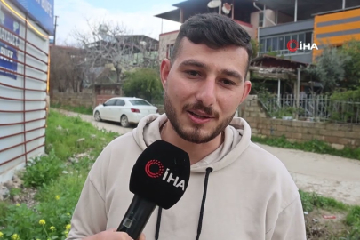 Kahraman esnaf, koyunun hayatını kurtardı!