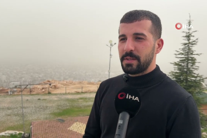 Adıyaman’da toz taşınımı nefes almayı zorlaştırıyor!