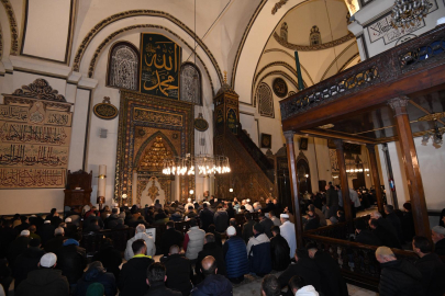 Bursa’da 700. fetih yılı: Ulu Camii’de anlamlı fetih duası