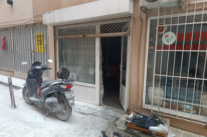 Bursa’da motosiklet tamir dükkanında yangın paniği