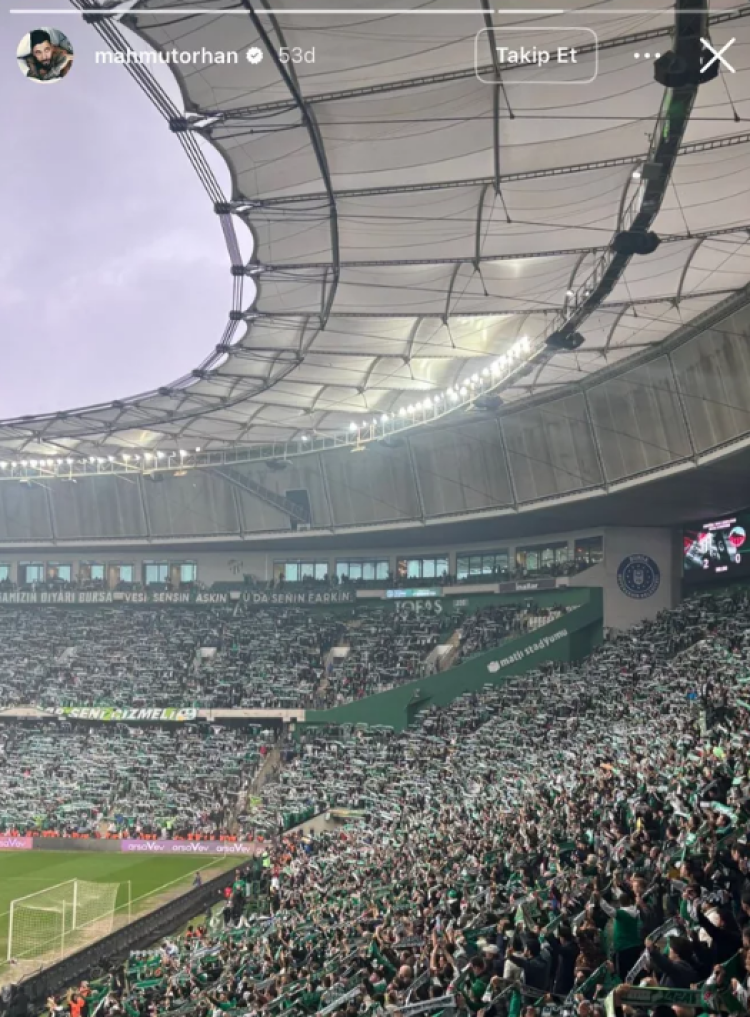 Dünyaca ünlü DJ Mahmut Orhan’dan Bursaspor paylaşımı! -Bursa Hayat-3