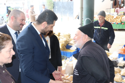 Anahtar Parti’den Bursa’da esnaf ve vatandaş ziyaretleri