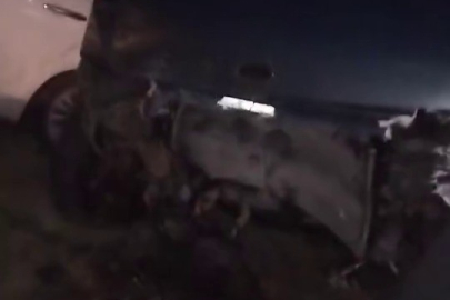 Bursa’da kayalar yola savruldu: Araçlar kullanılamaz hale geldi!