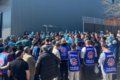 Bursa’da 16 kişinin işten çıkarılması fabrikada üretimi durdurdu