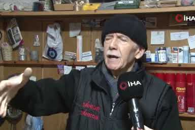 69 yıldır 20 metrekarede mesleğini yaşatıyor