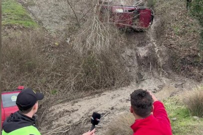 Bursa'da korkunç kazada mucizevi kurtuluş!